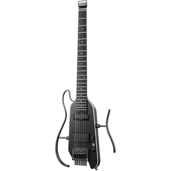 Donner HUSH-X PRO Silent E-Gitarre black